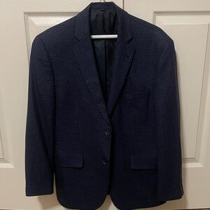 Jos. A. Bank Dark Checkered Blazer